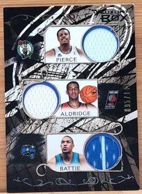 Camiseta GU 2006-07 Topps Luxury Box Paul Pierce Chauncey Billups Alridge #D/149 Foto 1 de 2