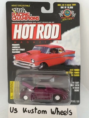Racing Champions 1/64 Serie Hot Rod Street Machines 41 Willys Coupe - Photo 1/4