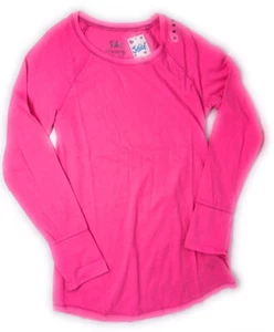 Justice for Girls Pink Long Sleeve Shirt~Size 10~NWT~Back to School! - Picture 1 of 1