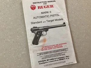 Ruger MKII Autopistole Besitzerhandbuch - Bild 1 von 1