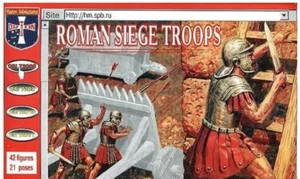 Orion 72008 - 1/72 - Roman Siege Troops Ladders Shields Plastic Model Kit - Picture 1 of 12