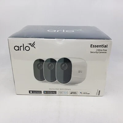 Arlo Essential Security Indoor/Outdoor Camera Wire-Free 1080P 3-Pack (VMC2320W)™ - Image 1 of 4