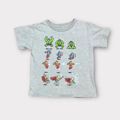 Marvel | Boys Avengers Super Heroes Graphic T-Shirt | 5/6 - Image 1 of 4