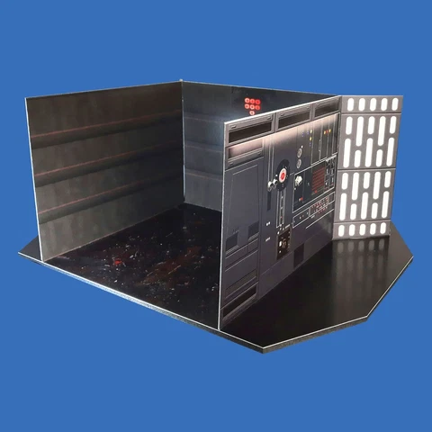Custom Death Star Trash Compactor Stackable Playset 3.75 Star Wars Hasbro Kenner Cover