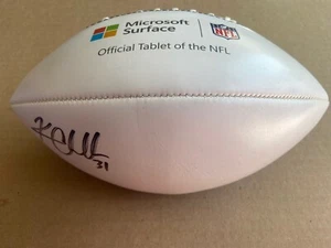 Seattle Seahawks Kam Chancellor Signed Autographed Miniature Microsoft Football - Picture 1 of 6
