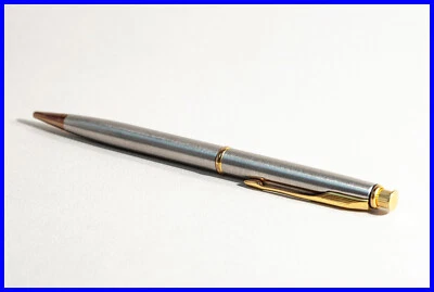 Винтажный карандаш 1997 Parker Insignia сталь и золото - сделано в США - Изображение 1 из 4