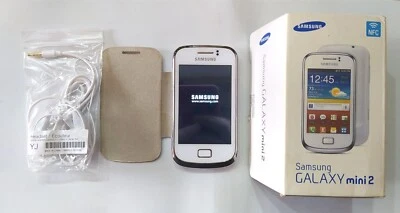 Smartphone Samsung Galaxy Mini 2 bianco GT-S6500 con NFC - Immagine 1 di 4