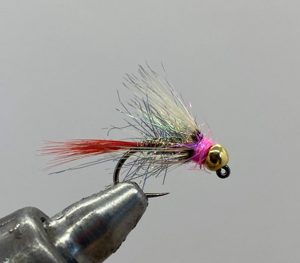 Tungsten Beadhead Jig Red Dart- Strike Fly Company