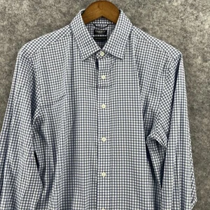 Faherty Reserve The Movement Camicia Uomo Manica Media Lunga Bottoni Plaid - Foto 1 di 21