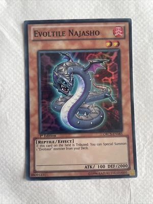 Evoltile Najasho ORCS-EN083 Super Rare Light Play 1st Edition Yugioh - Image 1 of 4