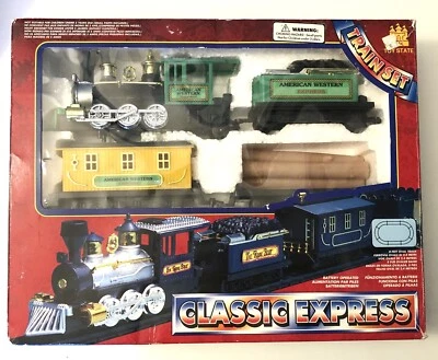 Vintage Classic Express Train Set Battery Operated 1994 - Please Read - Image 1 of 3