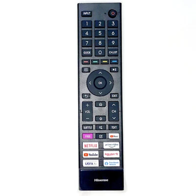 New Original ERF3B80H For Hisense Voice Smart Android TV Remote Control 50A70GQ - Image 1 of 4