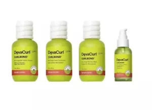 DevaCurl ~ THE ESSENTIAL REPAIR STARTER KIT *Travel Size * 4 Piece Kit - Picture 1 of 1