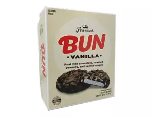 Pearson's Vanilla BUN Cluster Peanuts Milk Chocolate Vanilla Nougat Pack of 24 - Picture 1 of 4