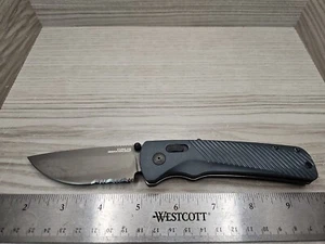SOG Flash AT Assisted Open Knife Combo Edge Blade Cryo D2 Urban Dark Gray - Picture 1 of 16