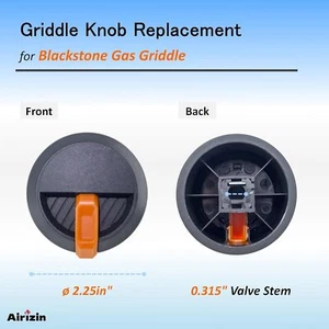 Griddle Knob Replacement for Blackstone 1554 Gas Griddle, Control Valve Knobs 4 - Picture 1 of 1