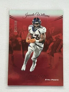 2024 Panini Prestige Football - Javonte Williams Xtra Points Red #'d 352/999 - Picture 1 of 1