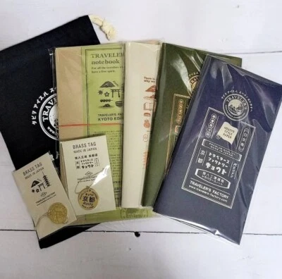Traveler’s company Traveler’s Notebook Traveler’s factory KYOTO limit midori