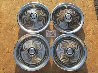 Pontiac Firebird 1972-76, Grand Prix, Lemans, Tempest 14" cubiertas de rueda🚨 tapacubos🚨 Foto 1 de 4