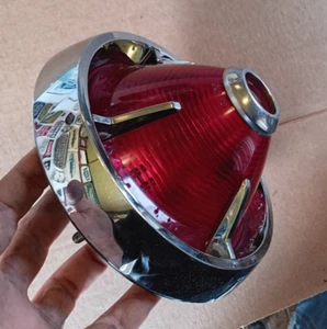 60 1960 Buick tail light chrome housing assembly bezel lens LeSabre Electra - Picture 1 of 14