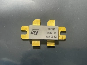 STMicroelectronics SD2942 HF/VHF/UHF RF Power MOSFET Transistor ( USED ) - Picture 1 of 2