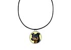 Lancashire Heeler Dog codez5 DOME on a 18" Black Cord Necklace Jewellery Gift