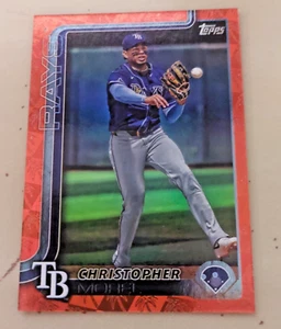 Christopher Morel 236 Topps 2025 Series 1 Orange Palm Tree /25 - Bild 1 von 3