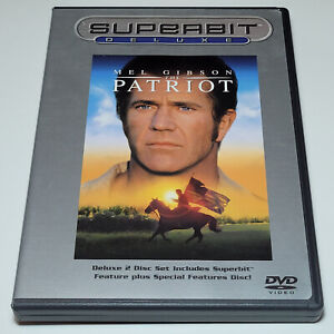 The Patriot (DVD 2002, 2 disques Superbit Deluxe) Mel Gibson livraison gratuite 1 jour