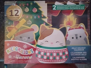 *NUEVO* Squishmallows 2025 Micromallows 2.5” Calendario de Adviento de Vacaciones 12 Piezas Aldi - Imagen 1 de 2