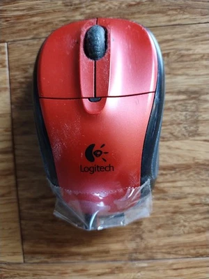 Logitech M305 Wireless Optical Mouse w/Nano Receiver Red - Image 1 of 4