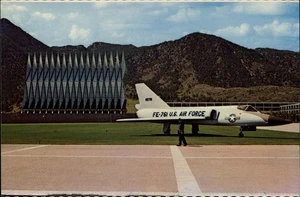 Colorado Springs,CO Jet Fighter & Cadt Chapel, U.S. Air Force Base Colorado - Picture 1 of 2