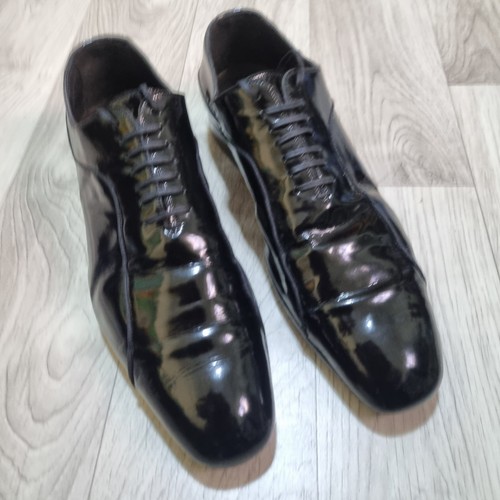 Scarpe Christian Dior Derby scarpe stringate nere scarpe eleganti da uomo taglia 10 us