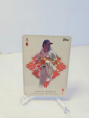 2023 Topps Series 1 - All Aces #AA-15 Shane Bieber - Image 1 of 2