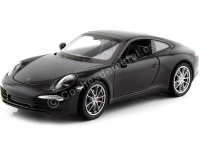 2012 Porsche 911 (991) Carrera S Negro 1:24 Welly 24040 - Imagen 1 de 4