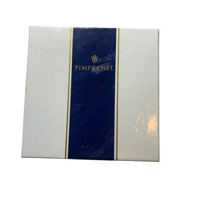 Набор из 6 винтажных подставок Pimpernel Magnolia Study из пробковой цветочной основы Англия - Изображение 1 из 4