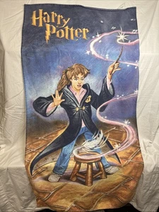 Harry Potter Raro De Colección 2000 Toalla de Playa Hermione Hechizos Hechiceros Piedra - Imagen 1 de 7