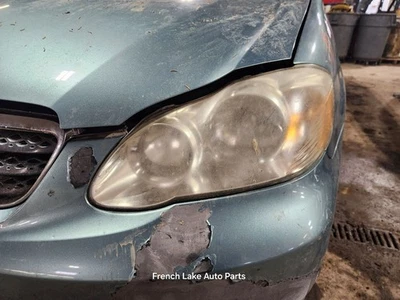 Lente transparente del faro izquierdo del conductor para 04-08 COROLLA 1299379 Foto 1 de 4