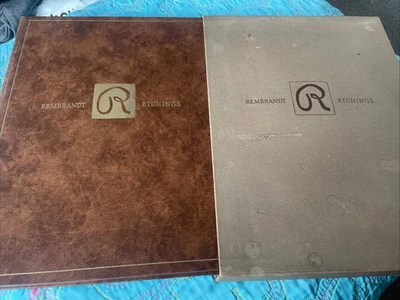 Rembrant Etchings Prints The Aurora Art Publishers Leningrad 1973 Hardcopy - Image 1 of 4