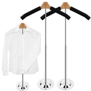 2 Pack Adjustable T Shirt Display Shoulder Stand 17-31 Inch T Shirt Display - Picture 1 of 7