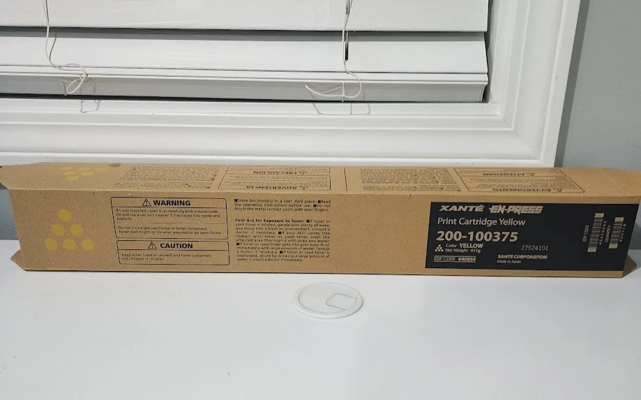 Xante En/Press Yellow Toner 200-100375 - Image 1 of 1