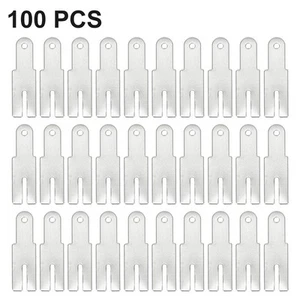 100pcs Y-type Nickel Plated Steel Strap Sheets For Battery Pack Spot Weld - Picture 1 of 14