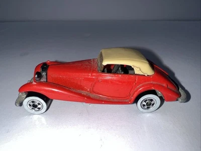 Mercedes 540K rojo vintage 1982 Hot Wheels Foto 1 de 4