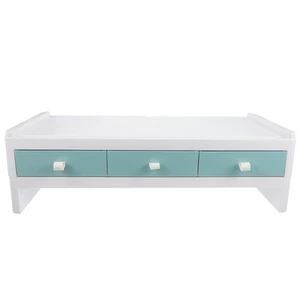 Supporto Per Monitor Ufficio Rack Rialzato Computer Montante Del - Photo 1/12
