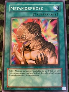 Metamorphosis GERMAN Metamorphose, CP01-DE003, Super Rare, MINT M, PSA Gradeable - Picture 1 of 9