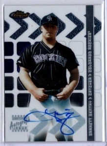 2002 Topps Finest Baseball Perspektiven Garrett Gentry ROOKIE AUTO ROCKIES - Bild 1 von 1