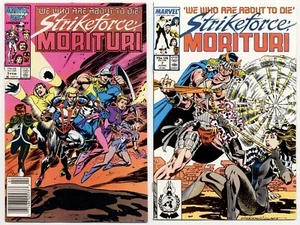 Lot of 2 - Strikeforce: Morituri #3 & #7 - Marvel Comics - 1987 - F/VF - Picture 1 of 5