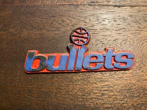 NBA vintage Washington Bullets standing board basketball 🏀 Rubber fridge magnet Cover