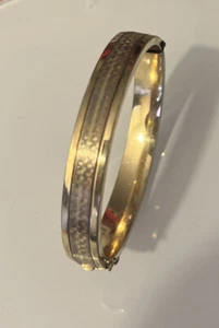 Doublé R/W Klappreif Armreif gold - Bild 1 von 5