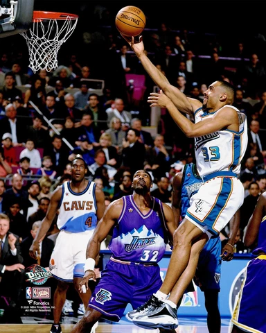 Grant Hill Detroit Pistons Unsigned Hardwood Classics 1998 All-Star Cover