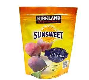 KIRKLAND SIGNATURE Sunsweet DRIED PITTED PRUNES Unsweetened 3.5 LB Bag - Picture 1 of 1
